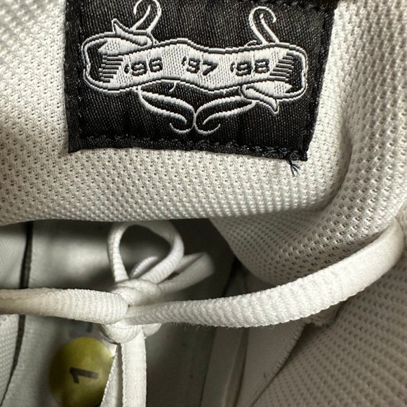 Nike Mens Air Jordan 6 Rings 322992-126 White Leather Basketball Shoes Size 17 main image 5